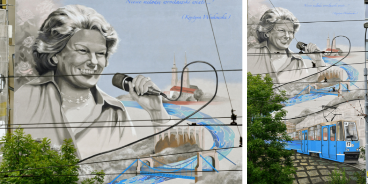W centrum Wrocławia powstał mural Marii Koterbskiej