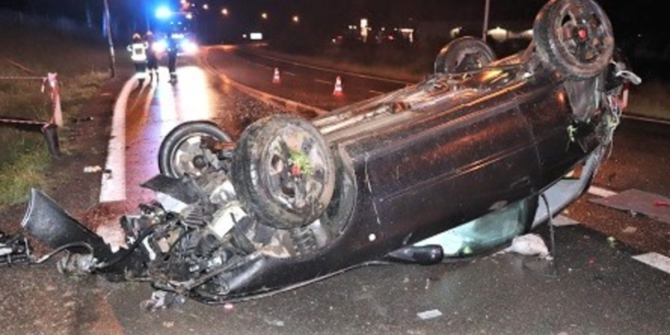Tragiczny wypadek na DK8. Policja ustala kto prowadził samochód