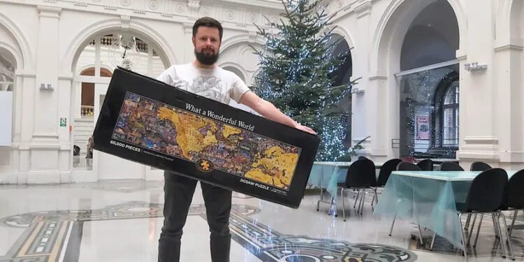 Największe puzzle świata w Muzeum Narodowym! Wszystko by wesprzeć WOŚP