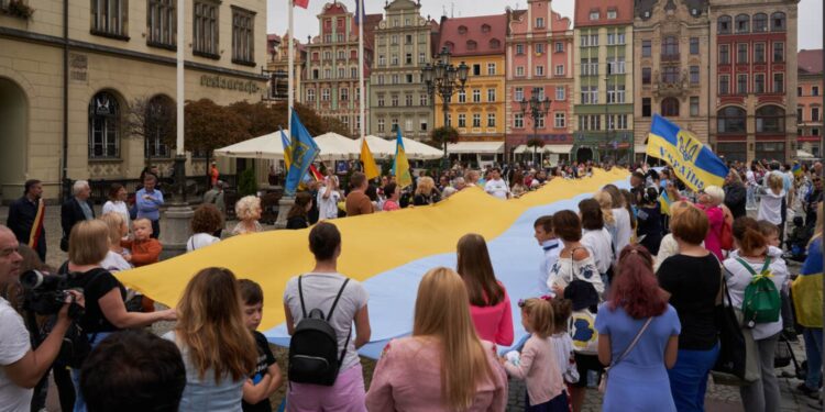 Jutro odbędą się obchody Dnia Niepodległości Ukrainy we Wrocławiu. Pojawią się utrudnienia
