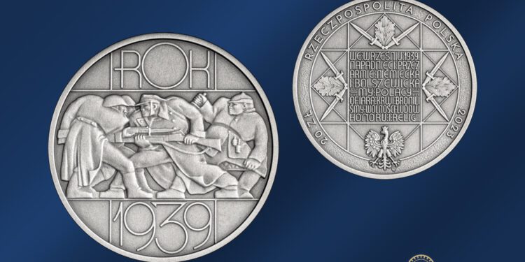 „Sowiecka agresja na Polskę – 17 IX 1939 r.” nowa moneta kolekcjonerska NBP