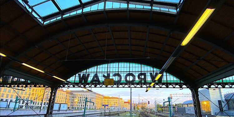 Awaria na dworcu Wrocław Główny