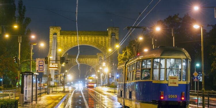 Październikowa nocka tramwajowa